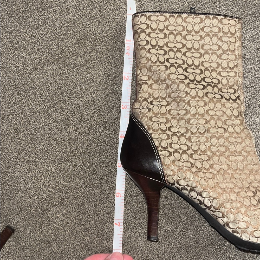 Coach heel boots - new w/o tags -$40! - Picture 6 of 11